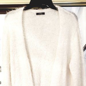 Womens Mid Length Cardigan Sweater